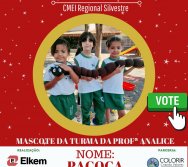 MASCOTE PROJETO COLORIR SUSTENTÁVEL PREMIADO - PARCERIA COM A EMPRESA ELKEM