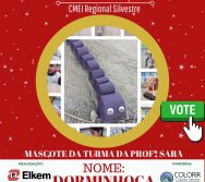 MASCOTE PROJETO COLORIR SUSTENTÁVEL PREMIADO - PARCERIA COM A EMPRESA ELKEM