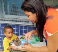 DIA DE PLANTAR RABANETES COM O CMEI REGIONAL SILVESTRE - PEQUENOS HORTICULTORES NO PROJETO COLORIR SUSTENTÁVEL
