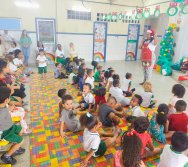 CHEGADA DE PAPAI NOEL - CMEI REGIONAL SILVESTRE