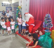CHEGADA DE PAPAI NOEL - CMEI REGIONAL SILVESTRE