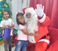 CHEGADA DE PAPAI NOEL - CMEI REGIONAL SILVESTRE