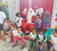 CHEGADA DE PAPAI NOEL - CMEI REGIONAL SILVESTRE