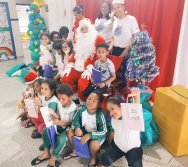 CHEGADA DE PAPAI NOEL - CMEI REGIONAL SILVESTRE