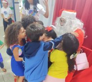 CHEGADA DE PAPAI NOEL - CMEI REGIONAL SILVESTRE