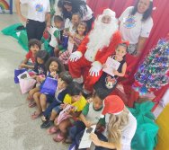 CHEGADA DE PAPAI NOEL - CMEI REGIONAL SILVESTRE