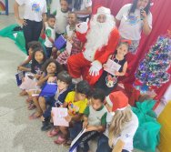 CHEGADA DE PAPAI NOEL - CMEI REGIONAL SILVESTRE