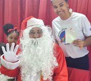 CHEGADA DE PAPAI NOEL - CMEI REGIONAL SILVESTRE