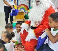 CHEGADA DE PAPAI NOEL - CMEI REGIONAL SILVESTRE