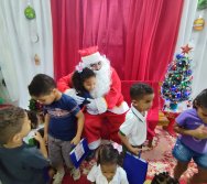 CHEGADA DE PAPAI NOEL - CMEI REGIONAL SILVESTRE