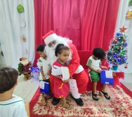 CHEGADA DE PAPAI NOEL - CMEI REGIONAL SILVESTRE