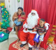 CHEGADA DE PAPAI NOEL - CMEI REGIONAL SILVESTRE