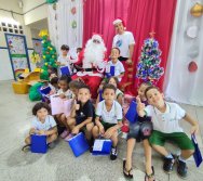 CHEGADA DE PAPAI NOEL - CMEI REGIONAL SILVESTRE