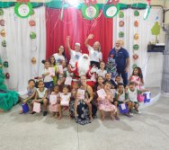 CHEGADA DE PAPAI NOEL - CMEI REGIONAL SILVESTRE