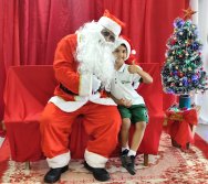 CHEGADA DE PAPAI NOEL - CMEI REGIONAL SILVESTRE