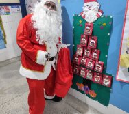 CHEGADA DE PAPAI NOEL - CMEI REGIONAL SILVESTRE