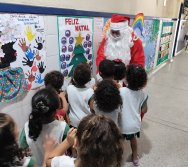 CHEGADA DE PAPAI NOEL - CMEI REGIONAL SILVESTRE