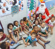 CHEGADA DE PAPAI NOEL - CMEI REGIONAL SILVESTRE