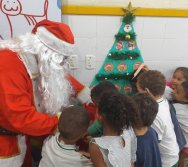 CHEGADA DE PAPAI NOEL - CMEI REGIONAL SILVESTRE