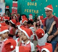 CHEGADA DE PAPAI NOEL - CMEI VERA CALMON