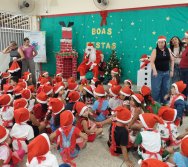 CHEGADA DE PAPAI NOEL - CMEI VERA CALMON