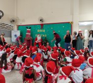 CHEGADA DE PAPAI NOEL - CMEI VERA CALMON