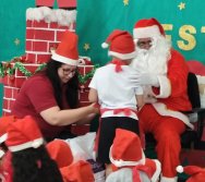CHEGADA DE PAPAI NOEL - CMEI VERA CALMON
