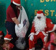 CHEGADA DE PAPAI NOEL - CMEI VERA CALMON