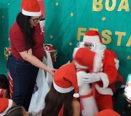 CHEGADA DE PAPAI NOEL - CMEI VERA CALMON