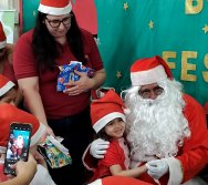 CHEGADA DE PAPAI NOEL - CMEI VERA CALMON