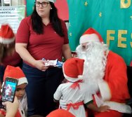 CHEGADA DE PAPAI NOEL - CMEI VERA CALMON