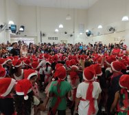 CHEGADA DE PAPAI NOEL - CMEI VERA CALMON