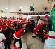 CHEGADA DE PAPAI NOEL - CMEI VERA CALMON