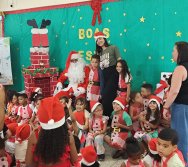 CHEGADA DE PAPAI NOEL - CMEI VERA CALMON