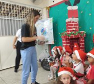CHEGADA DE PAPAI NOEL - CMEI VERA CALMON