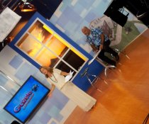 Entrevista com a apresentadora Sandra Freitas, no programa Gazeta Comunidade