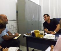 VISITA DA EQUIPE AS ESCOLAS QUE PARTICIPARÃO DO PC3E - PROGRAMA DE USO CONSCIENTE DE ENERGIA ELÉTRICA NAS ESCOLAS.