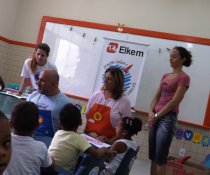 COLORIR SUSTENTÁVEL NO CMEI CORA CORALINA - RES. TUBARÃO - SERRA - ES