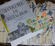 CURSO DE APRIMORAMENTO DE PROFESSORES - CMEI CORA CORALINA - ATIVIDADE COLCHA DE RETALHOS