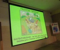 PALESTRA: SUSTENTABILIDADE - SUBSÍDIOS PARA PROFESSORES - EMEF VALÉRIA MARIA MIRANDA - SERRA - ES