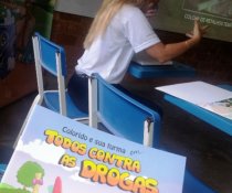 CURSO DE APRIMORAMENTO - COLORIR SUSTENTÁVEL - MÓDULO AUTOCUIDADO - TEMA:DROGAS - EEEFM TEOTONIO B. VILELA - CARIACICA 