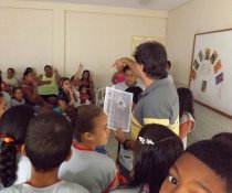 PARTICIPAÇÃO NO CAFÉ LITERÁRIO DA EMEF JONAS FARIAS - NOVA CARAPINA I - SERRA