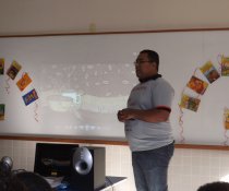 PARTICIPAÇÃO NO CAFÉ LITERÁRIO DA EMEF JONAS FARIAS - NOVA CARAPINA I - SERRA