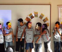 PARTICIPAÇÃO NO CAFÉ LITERÁRIO DA EMEF JONAS FARIAS - NOVA CARAPINA I - SERRA