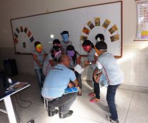 PARTICIPAÇÃO NO CAFÉ LITERÁRIO DA EMEF JONAS FARIAS - NOVA CARAPINA I - SERRA