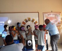 PARTICIPAÇÃO NO CAFÉ LITERÁRIO DA EMEF JONAS FARIAS - NOVA CARAPINA I - SERRA