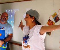 PARTICIPAÇÃO NO CAFÉ LITERÁRIO DA EMEF JONAS FARIAS - NOVA CARAPINA I - SERRA