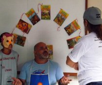 PARTICIPAÇÃO NO CAFÉ LITERÁRIO DA EMEF JONAS FARIAS - NOVA CARAPINA I - SERRA