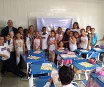 SENSIBILIZAÇÃO AOS ALUNOS DOS 5º E 6º ANOS PARA IMPLANTAÇÃO DO COLORIR SUSTENTÁVEL - CARIACICA