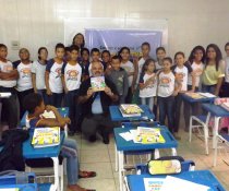 SENSIBILIZAÇÃO AOS ALUNOS DOS 5º E 6º ANOS PARA IMPLANTAÇÃO DO COLORIR SUSTENTÁVEL - CARIACICA